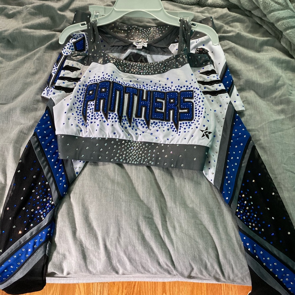 Cheer athletics panthers uniform